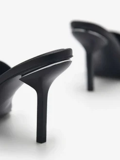 Maria Leather Heel Sandals