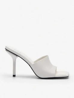 Maria Leather Heel Sandals