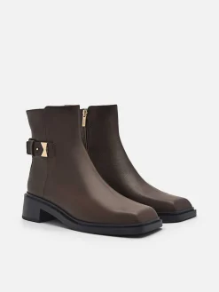 Marion Leather Ankle Boots