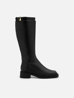 Marion Leather Knee Boots