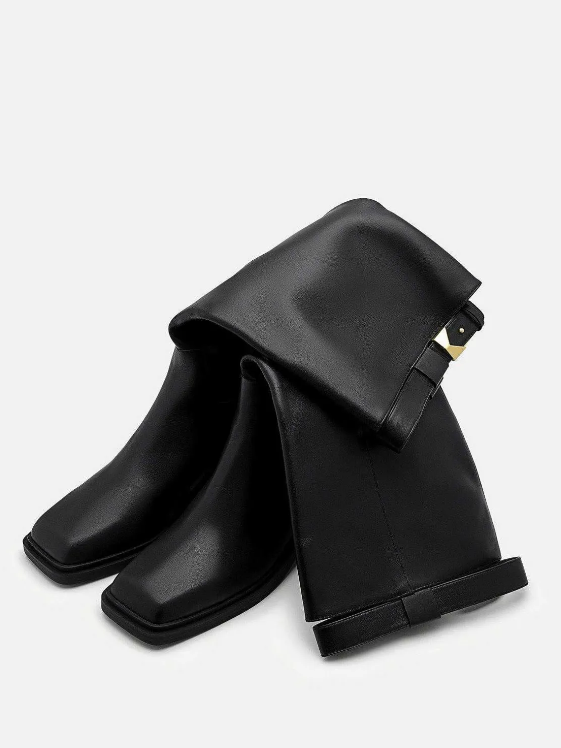 Marion Leather Knee Boots