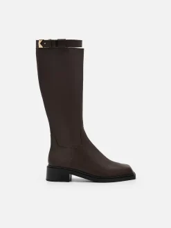 Marion Leather Knee Boots