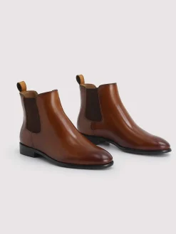 Meg Leather Chelsea Boots