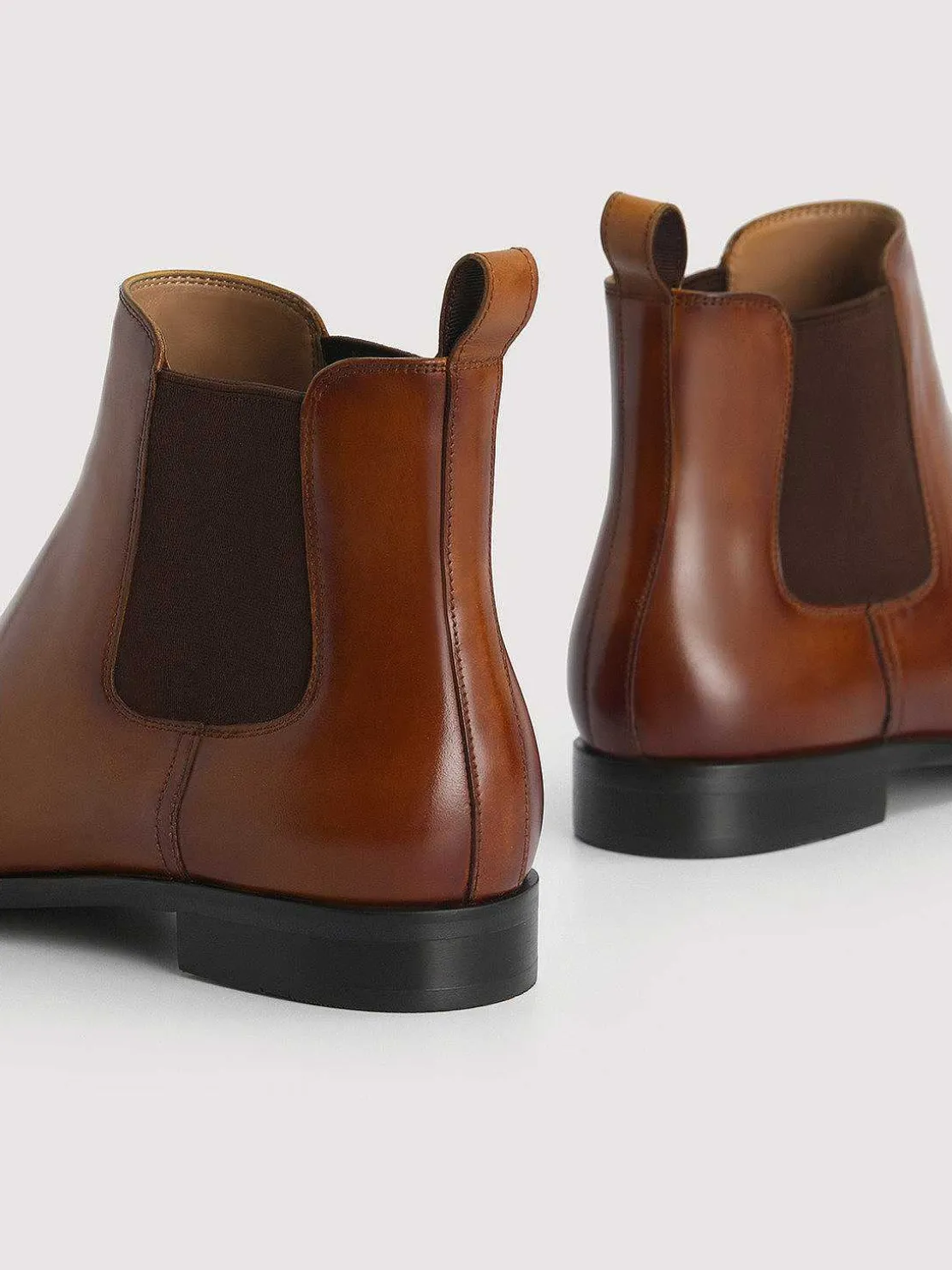 Meg Leather Chelsea Boots