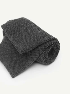 Men'S Textured Cotton Socks