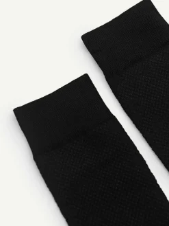 Men'S Textured Cotton Socks