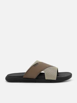 Mesh Slide Sandals