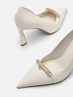 Mia Leather Heel Pumps