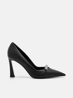 Mia Leather Heel Pumps