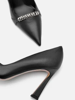 Mia Leather Heel Pumps