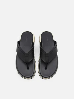 Microfiber Thong Sandals