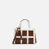 Mini Quilted Faux Fur Handbag