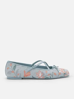 Nica Fabric Ballerina Flats
