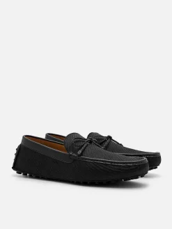 Nylon Bow Driving Shoes