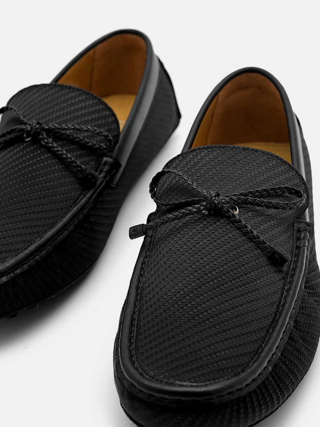 Nylon Bow Driving Shoes
