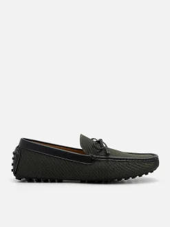 Nylon Bow Driving Shoes