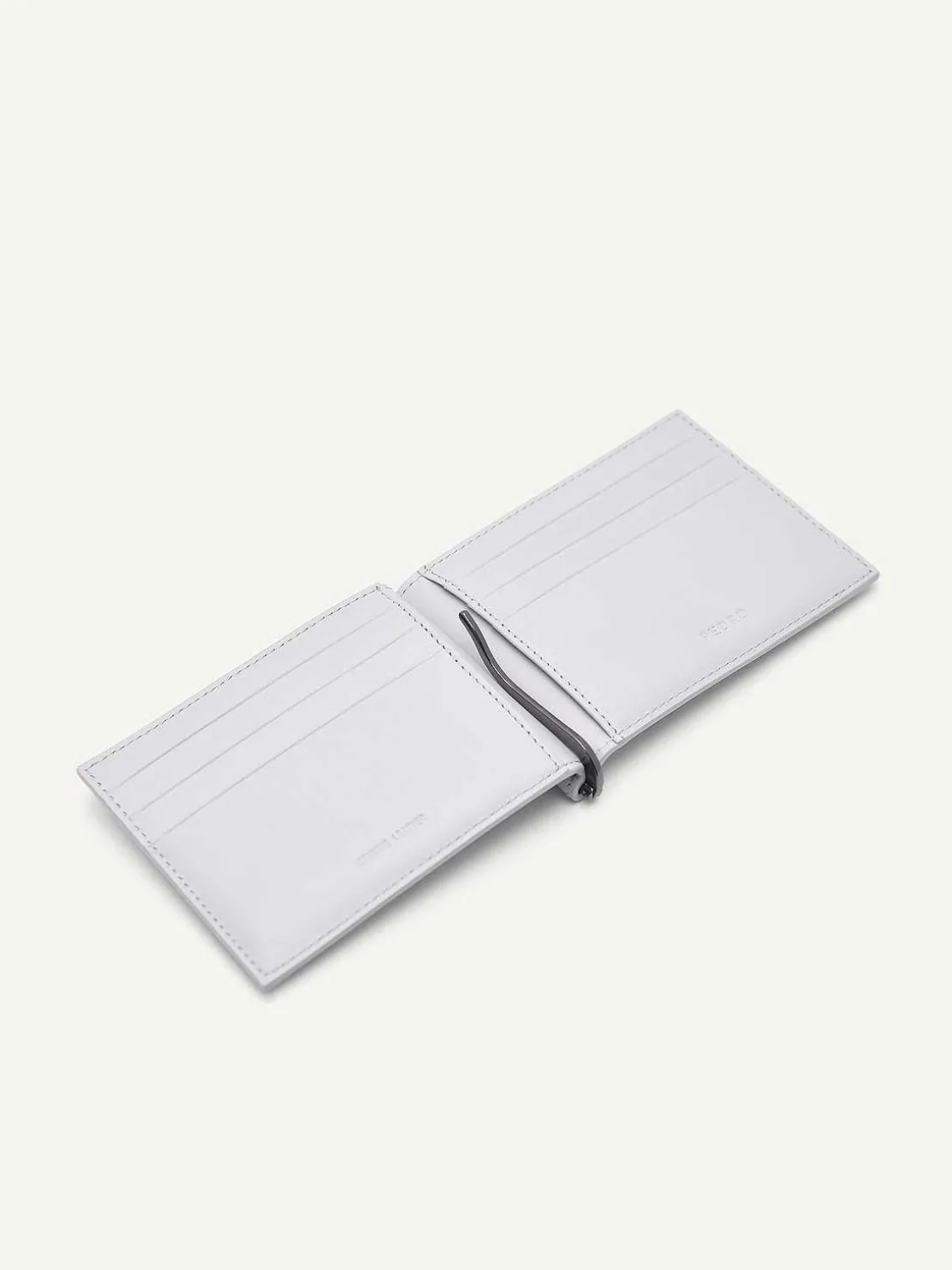 Oliver Leather Bi-Fold Card Holder With Money Clip