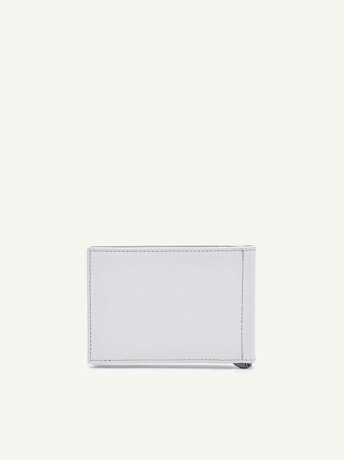 Oliver Leather Bi-Fold Card Holder With Money Clip