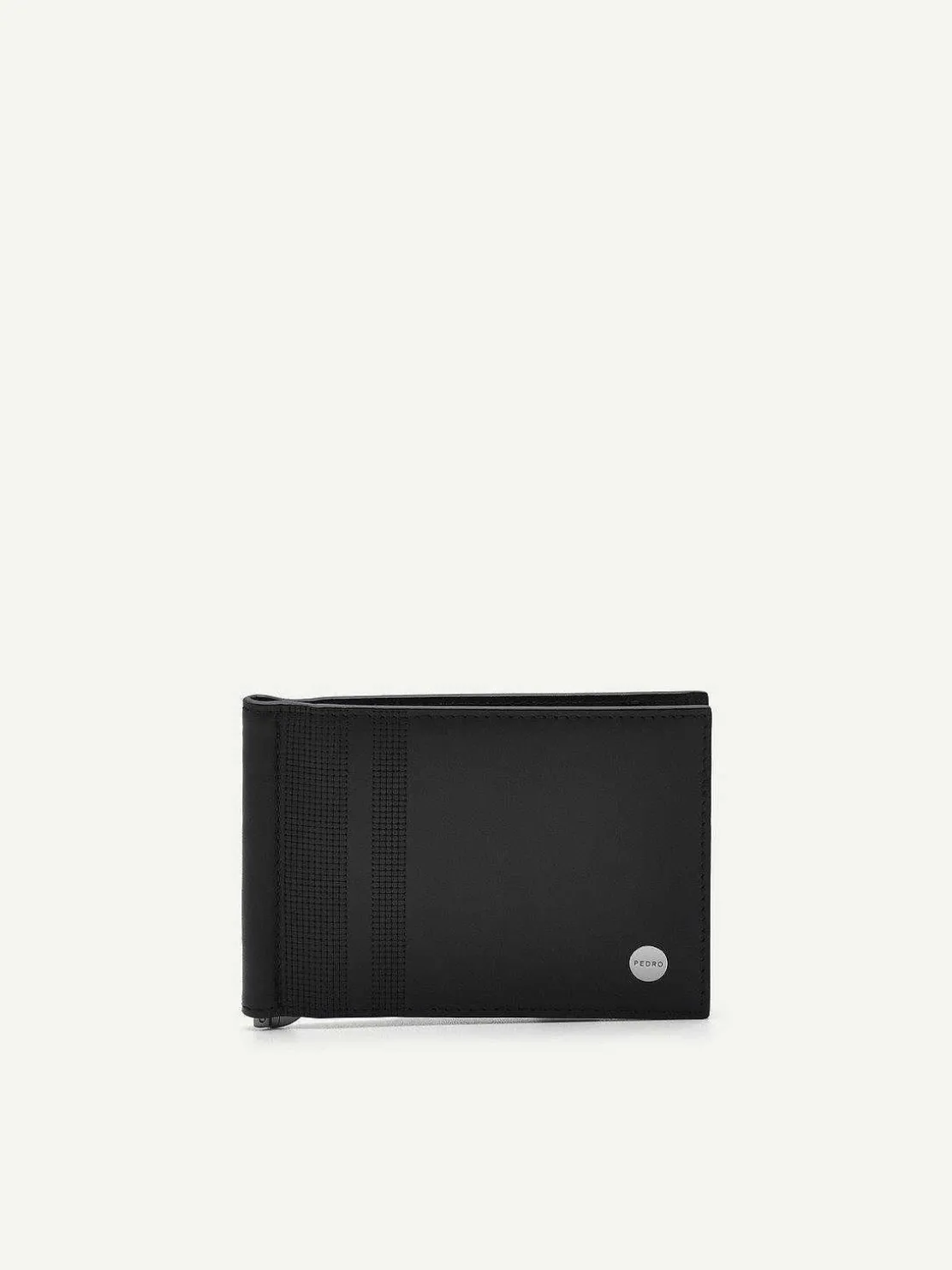 Oliver Leather Bi-Fold Card Holder With Money Clip