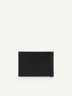 Oliver Leather Bi-Fold Card Holder With Money Clip
