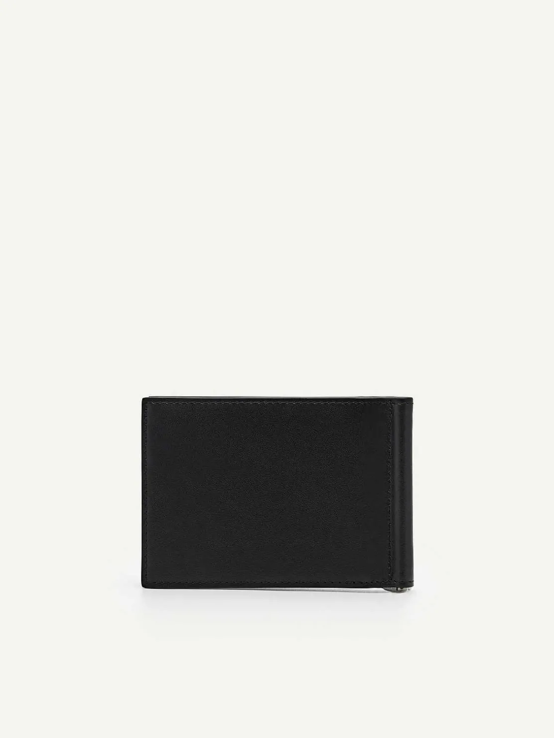 Oliver Leather Bi-Fold Card Holder With Money Clip