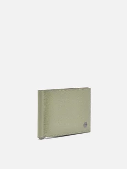 Oliver Leather Bi-Fold Card Holder With Money Clip