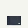 Oliver Leather Bi-Fold Money Clip Cardholder