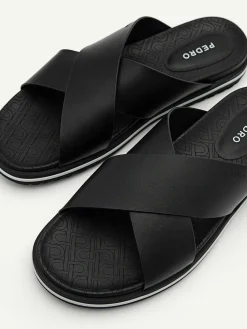 Pedro Icon Cross Strap Sandals