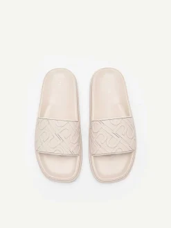 Pedro Icon Embossed Slide Sandals