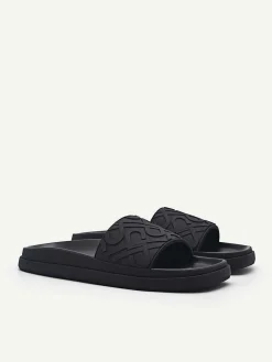 Pedro Icon Embossed Slide Sandals