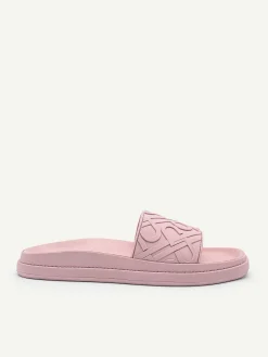 Pedro Icon Embossed Slide Sandals