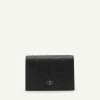 Pedro Icon Leather Card Holder In Pixel
