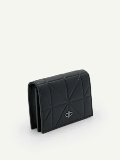 Pedro Icon Leather Card Holder In Pixel