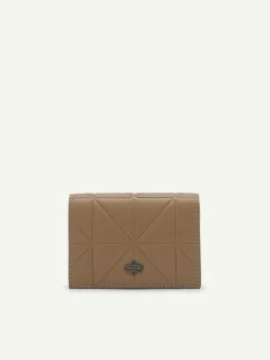 Pedro Icon Leather Card Holder In Pixel