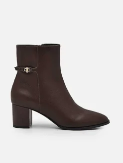 Pedro Icon Leather Heel Boots