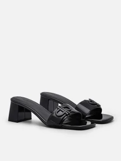 Pedro Icon Leather Heel Sandals