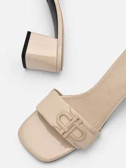 Pedro Icon Leather Heel Sandals