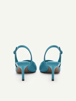 Pedro Icon Leather Slingback Pumps