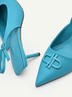 Pedro Icon Leather Slingback Pumps