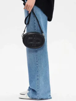 Pedro Icon Round Leather Shoulder Bag