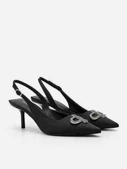 Pedro Icon Satin Pumps