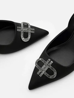 Pedro Icon Satin Pumps