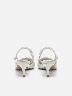 Pedro Studio Amerie Leather Heel Pumps