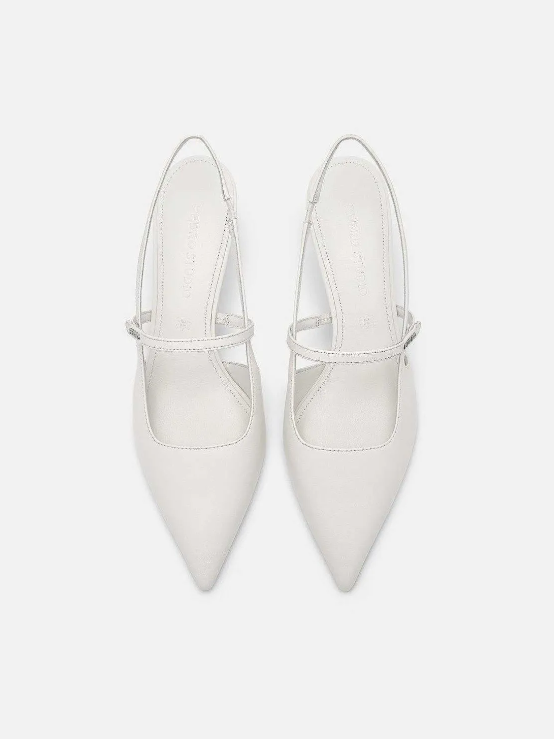 Pedro Studio Amerie Leather Heel Pumps