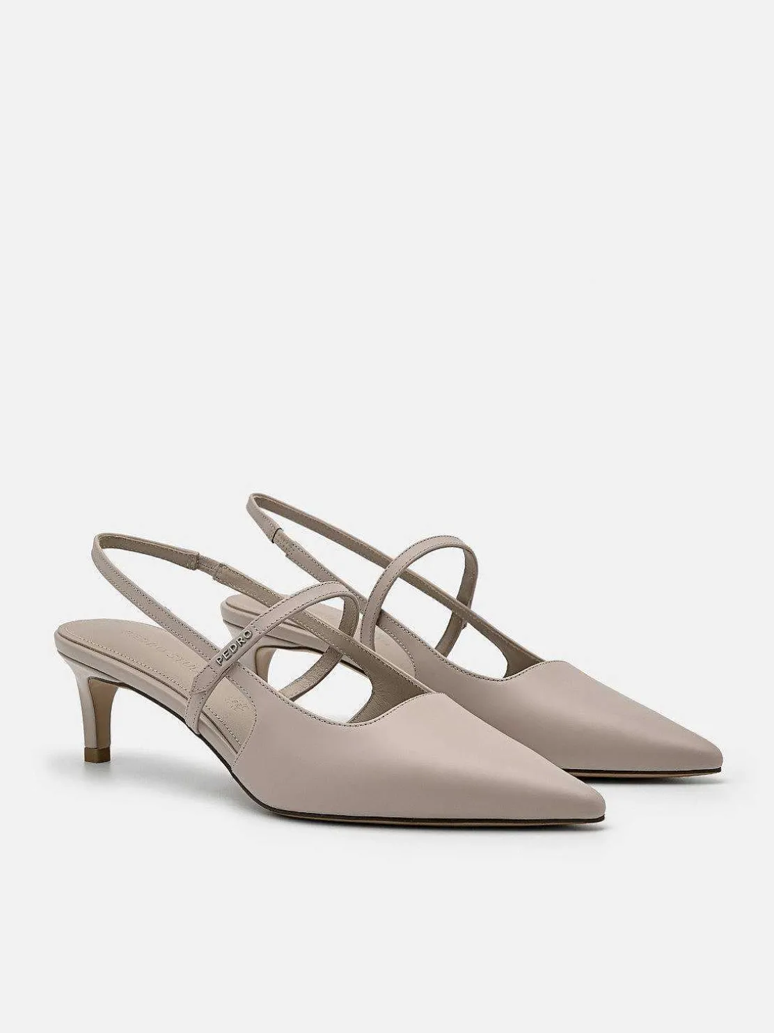 Pedro Studio Amerie Leather Heel Pumps
