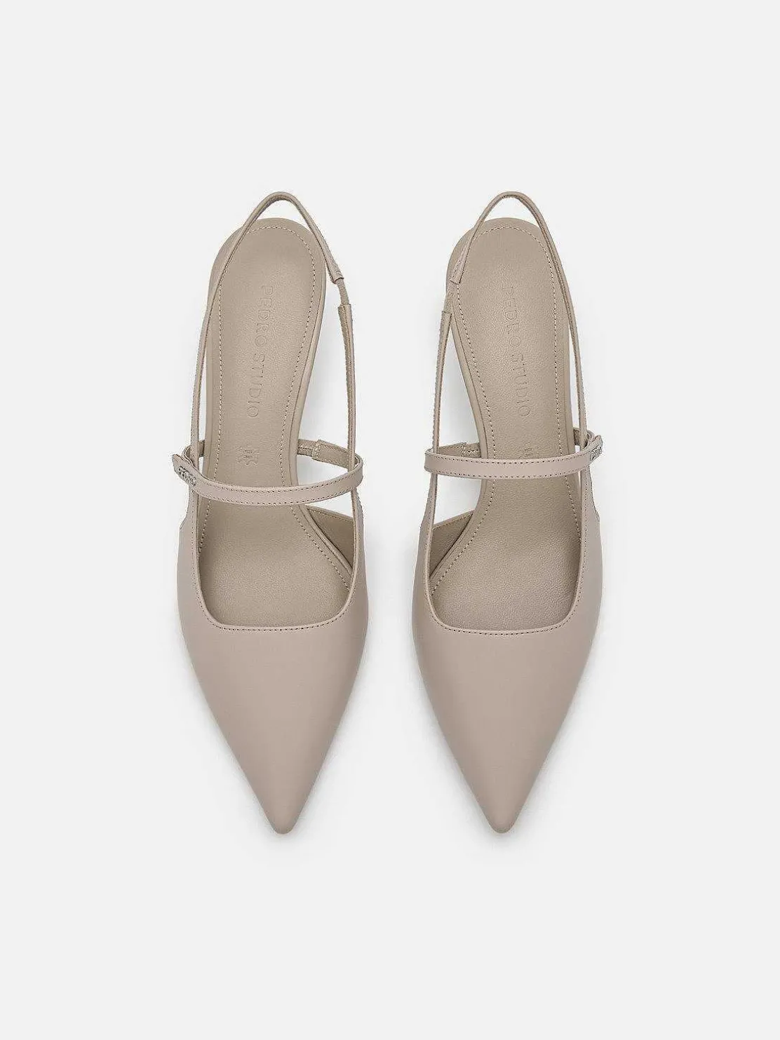 Pedro Studio Amerie Leather Heel Pumps