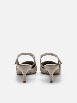 Pedro Studio Amerie Leather Heel Pumps