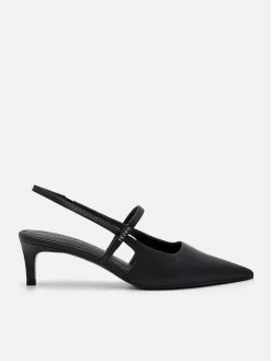 Pedro Studio Amerie Leather Heel Pumps