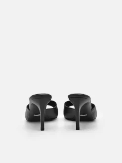 Pedro Studio Ashley Leather Heel Sandals