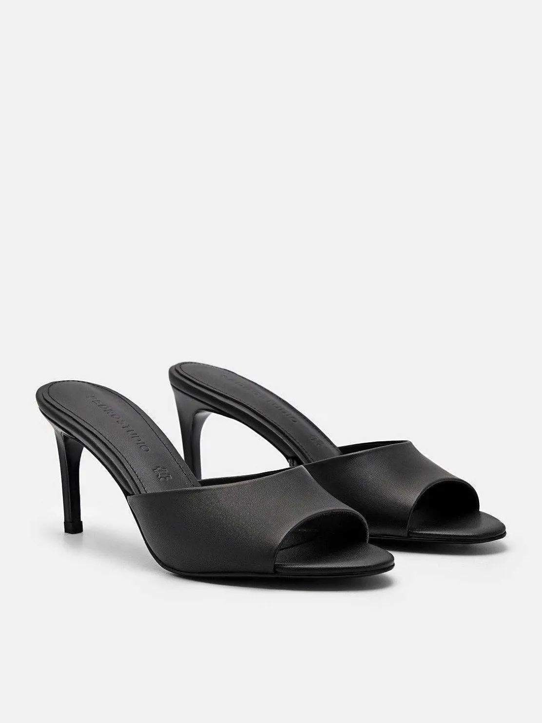Pedro Studio Ashley Leather Heel Sandals